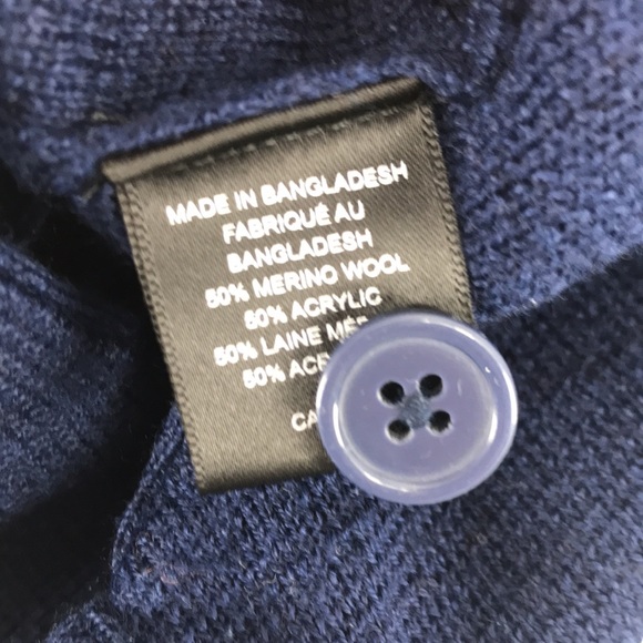 Jermyn & Bond merino wool blend vest men's size medium - Picture 11 of 11